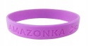 Silikonowa opaska na rękę RÓŻOWA