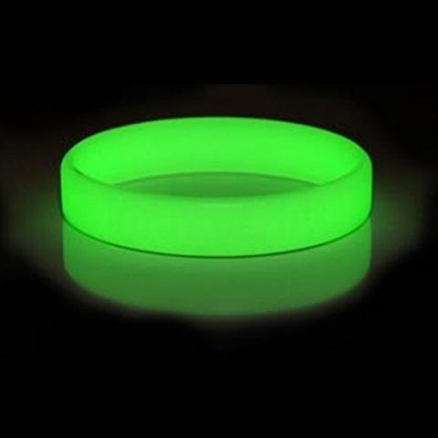 Świecąca silikonowa opaska na rękę -glow